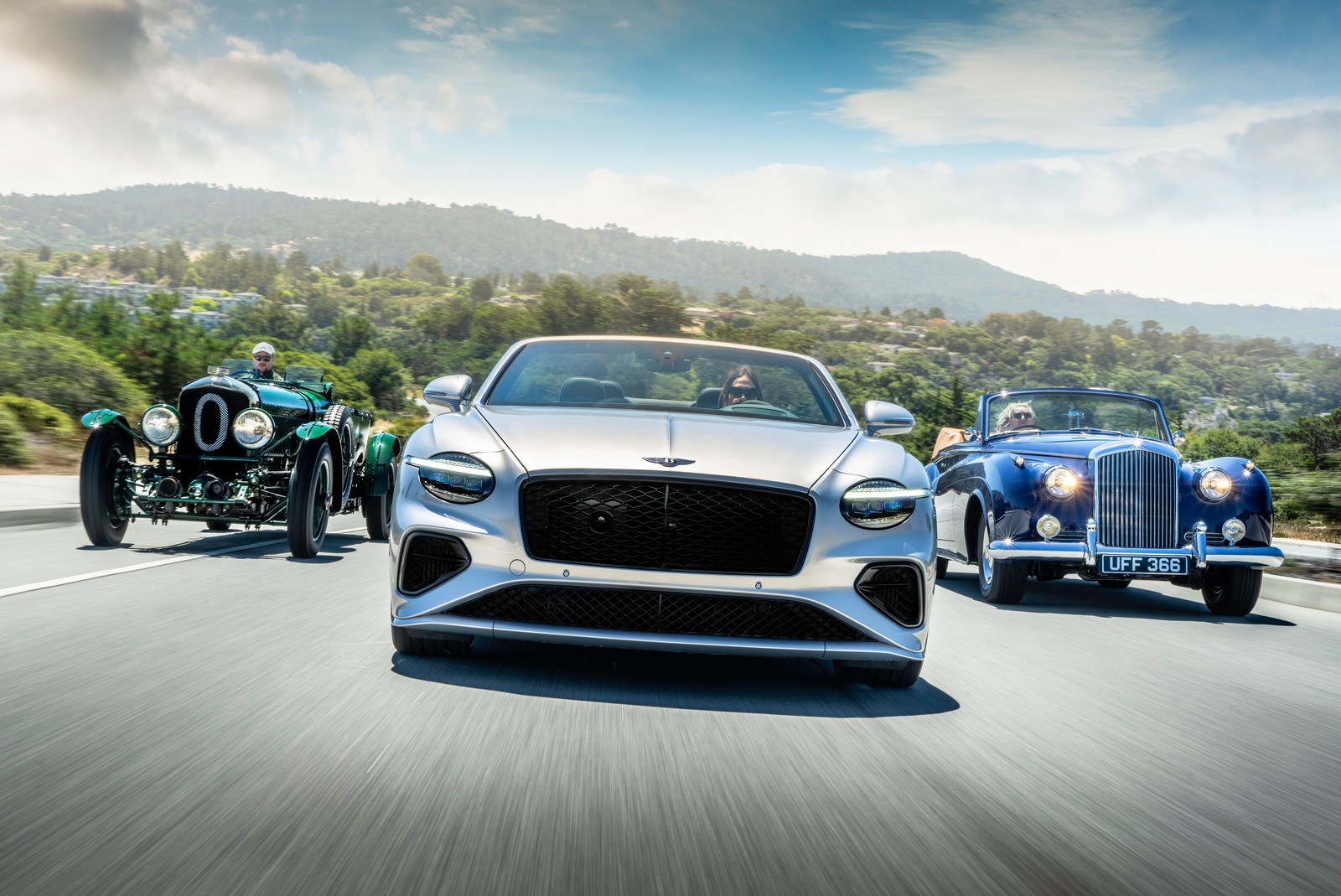 Antigos e novos Bentleys em destaque na Monterey Car Week