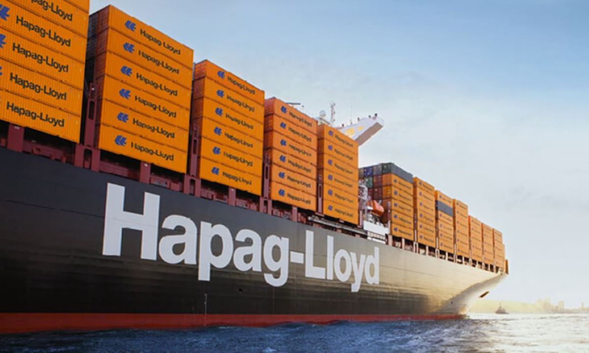 A empresa de navegação alemã Hapag-Lloyd encomenda 24 novos navios porta-contêineres de dois estaleiros chineses